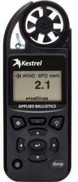 Kestrel 5700 Elite W/APPLIED Ballistics And Link Black