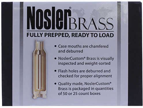 Nosler Custom Unprimed Brass For 308 Winchester Md: 10225