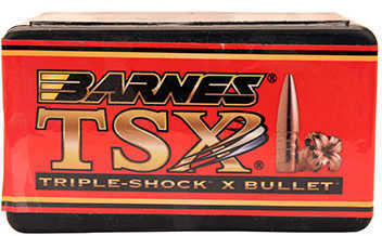 Barnes 9.3 Caliber .366 Diameter 250 Grain Triple Shock Flat Base 50 Count