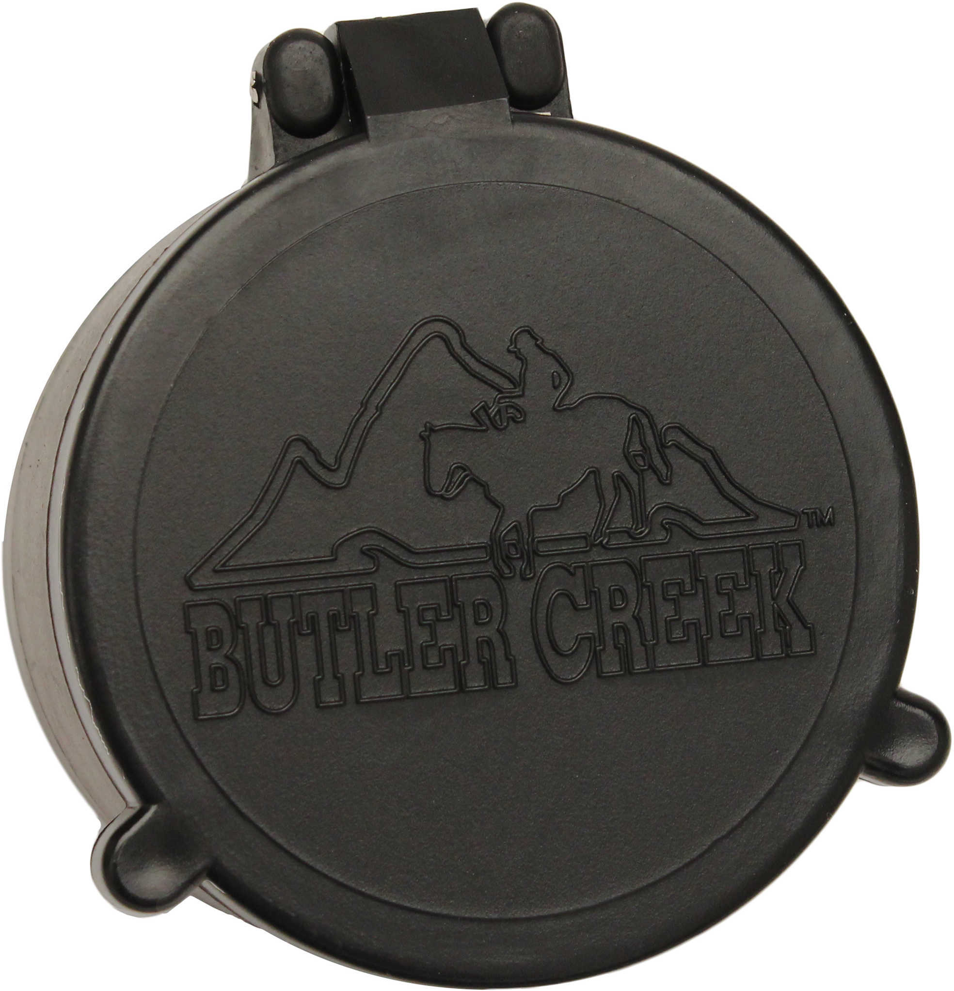 Butler Creek 30090 Flip-Open Scope Cover Objective Lens 37.70mm Slip On Polymer Black