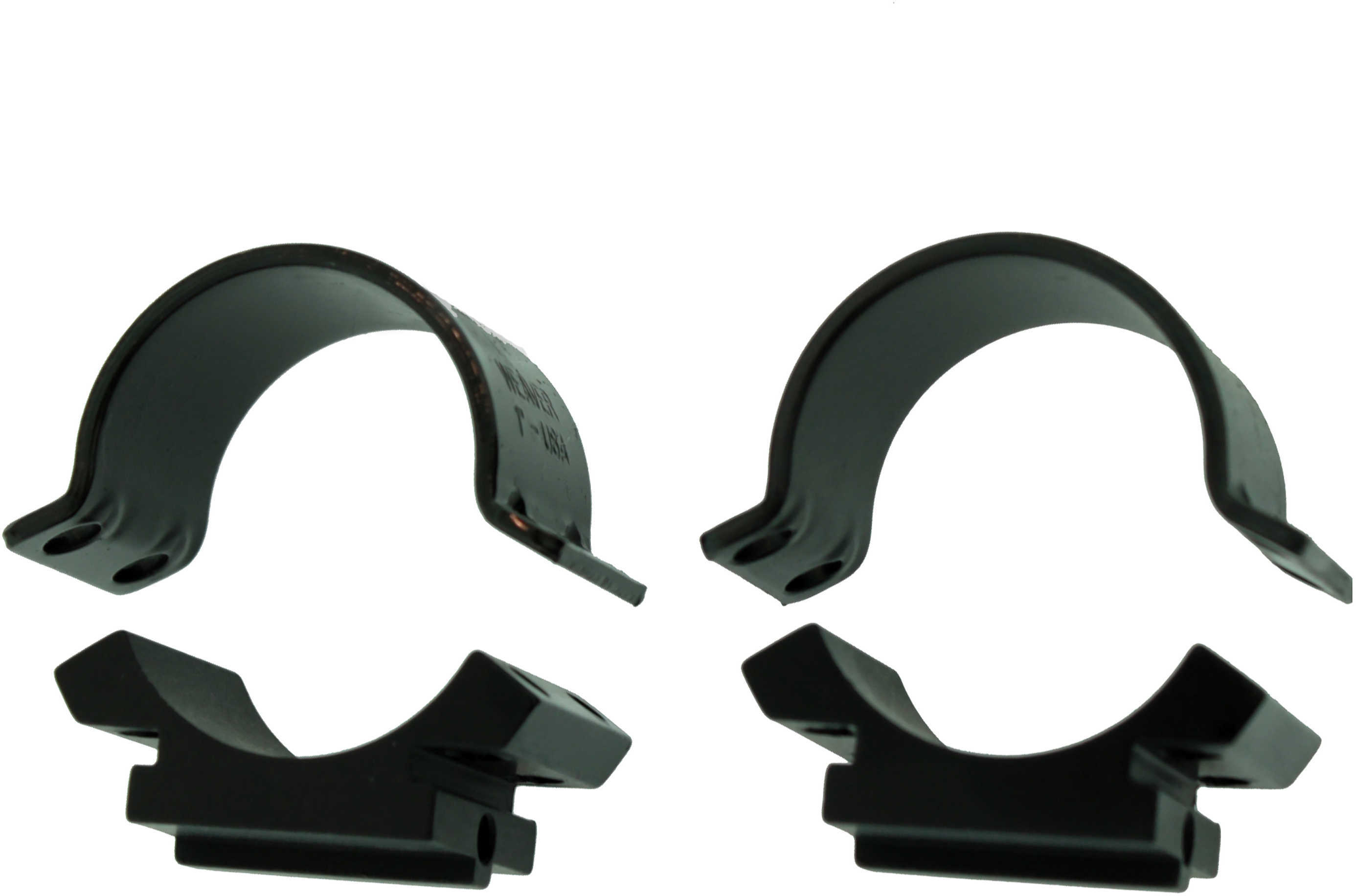 Simmons Weaver 1" Medium Matte Black Scope Rings With Adjusters Md: 49143