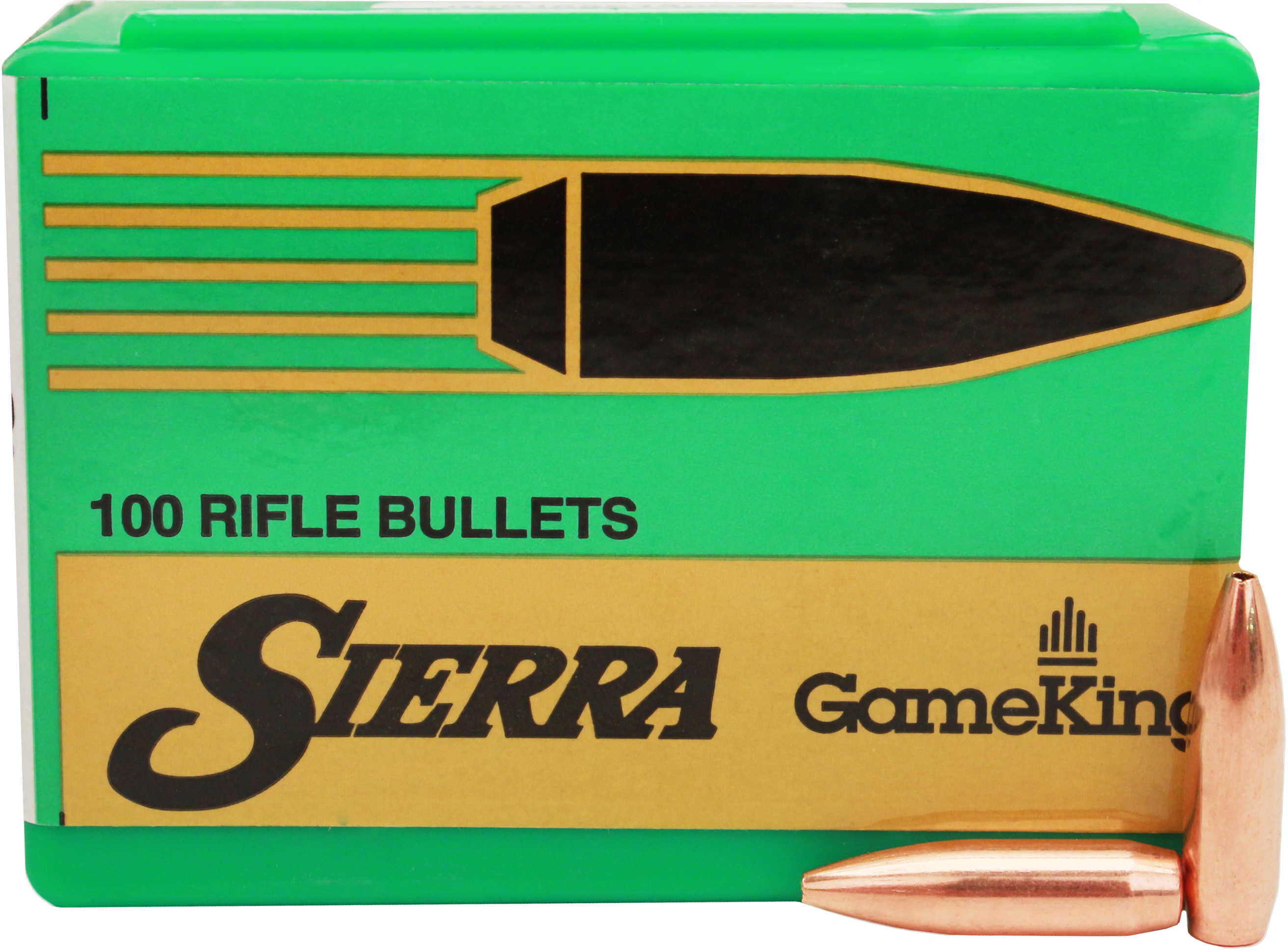 Sierra Gameking 6MM/243 Caliber 85 Grain Boat Tail Hollow Point 100/Box Md: 1530 Bullets