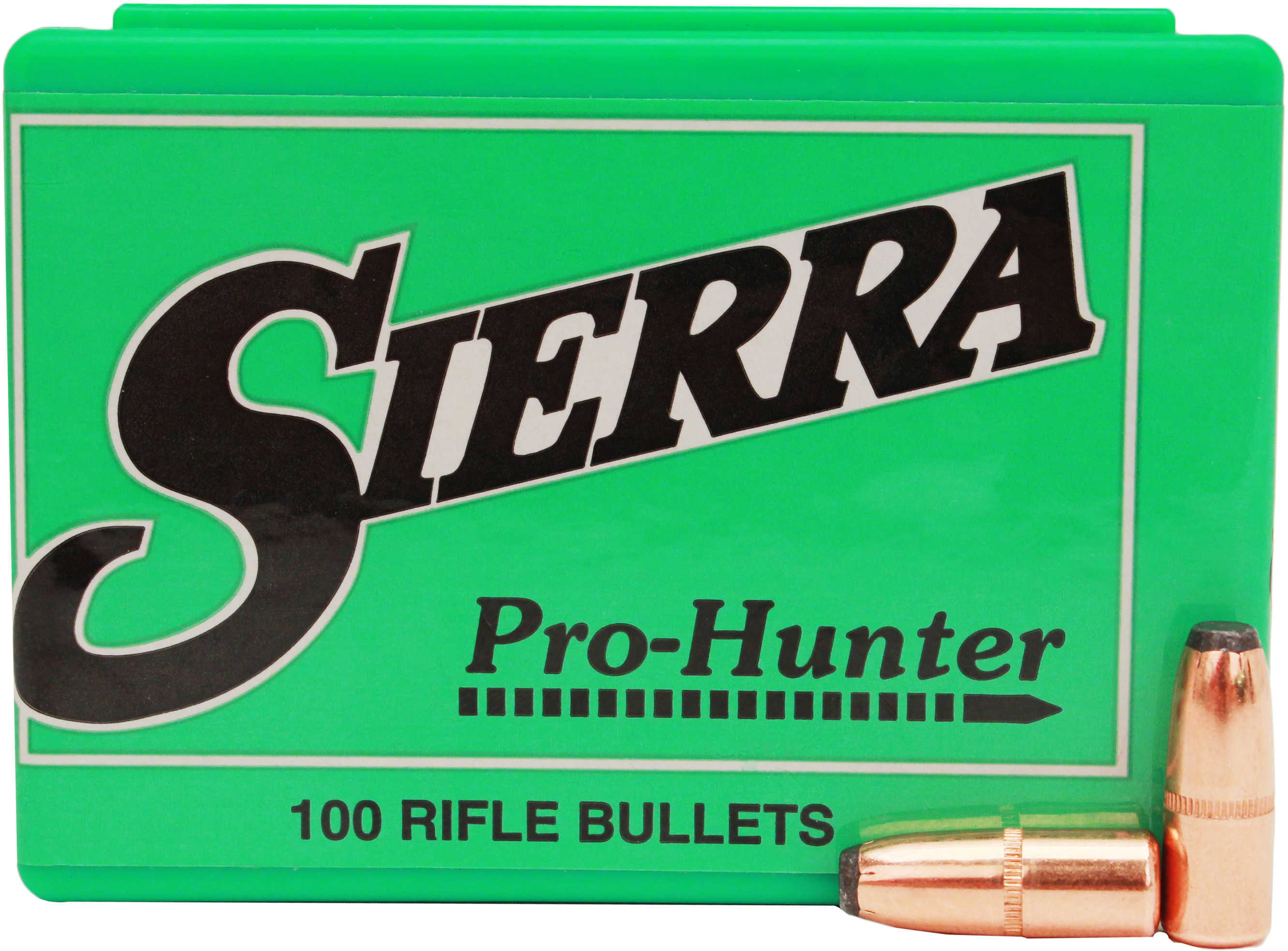 Sierra Pro Hunter Rifle Bullets 308 Caliber 150 Grain Flat Nose 100/Box Md: 2000