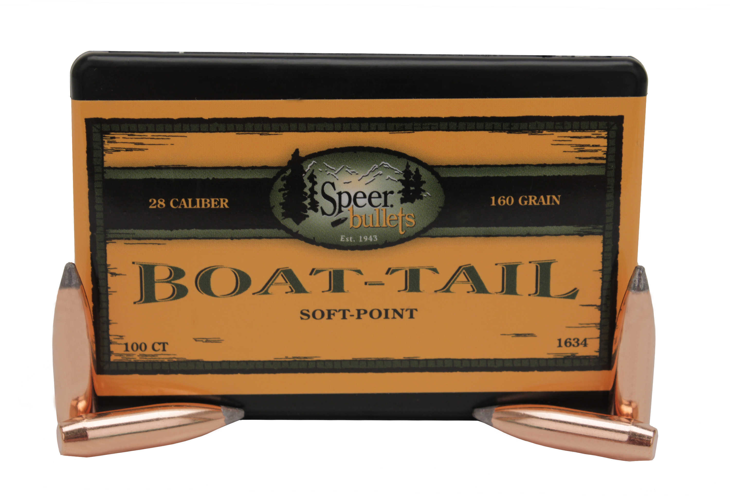 Speer 7MM 160 Grain Spitzer/Boat Tail 100/Box Md: 1634 Bullets