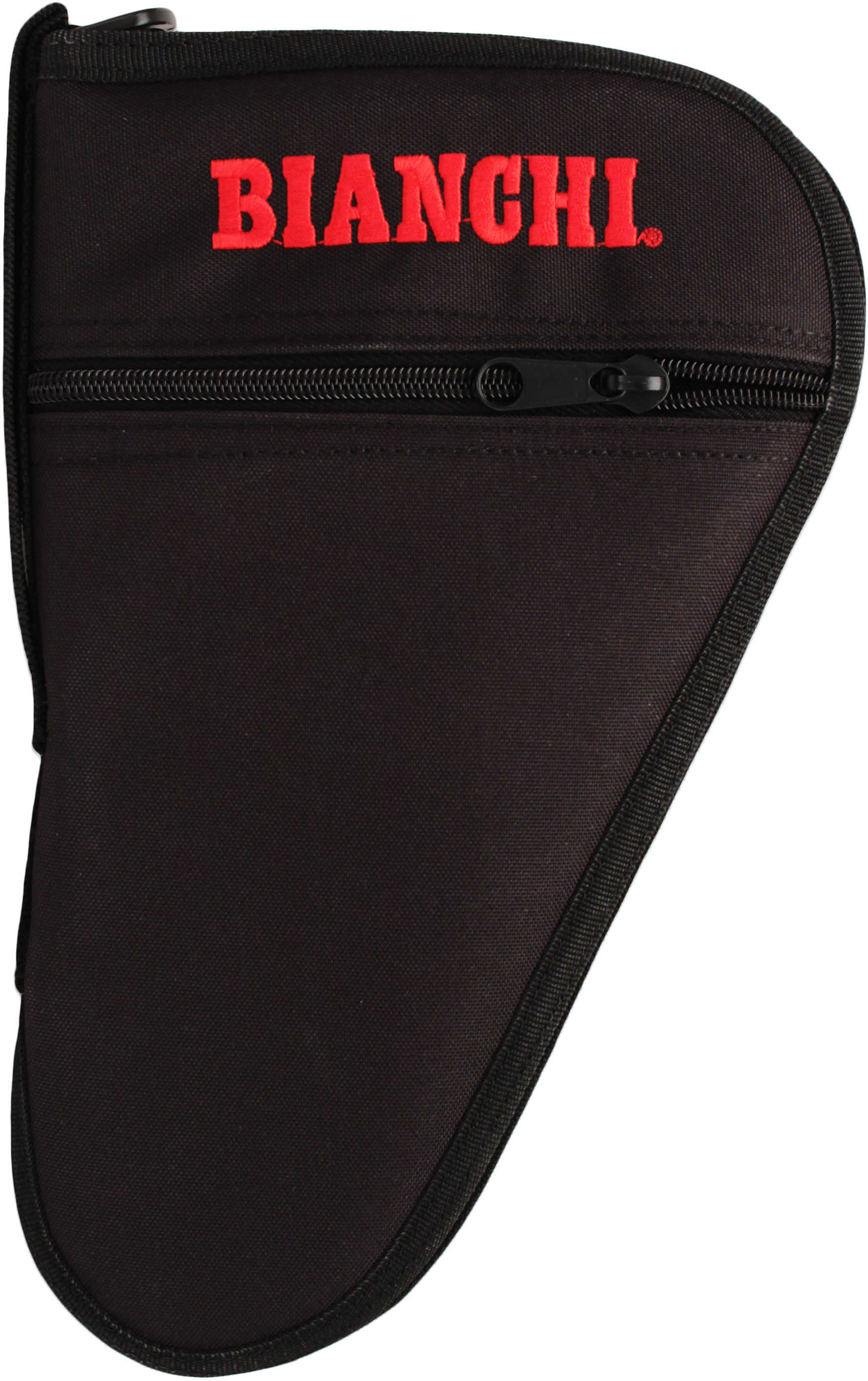 Bianchi Large Black Pistol Case With Zipper Side Pocket Md: 19717