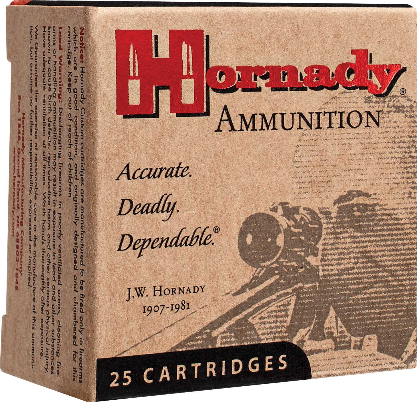 500 S&W 300 Grain Ballistic Tip 20 Rounds Hornady Ammunition