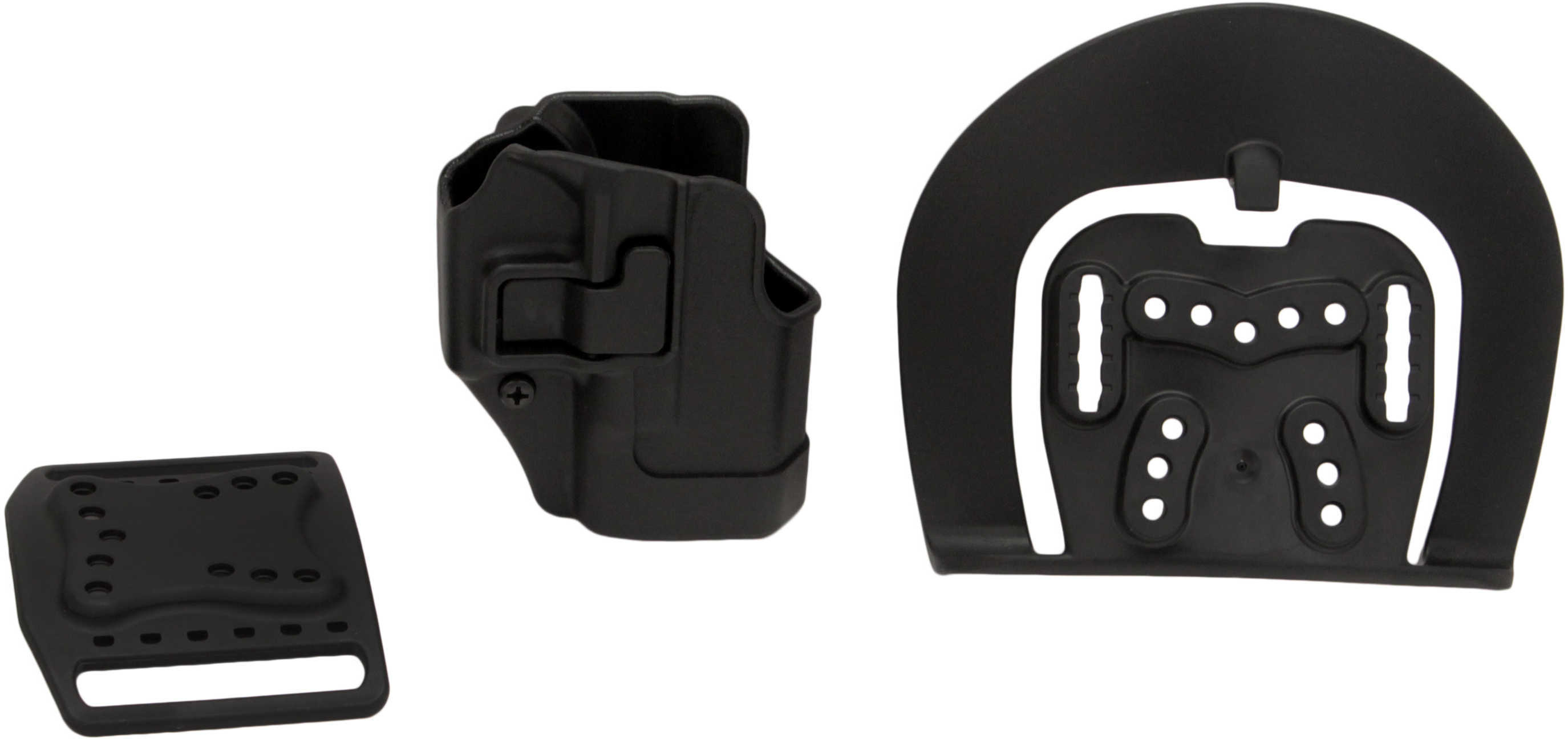 Blackhawk 410501BKR Serpa CQC Concealment Matte Polymer OWB Fits Glock 26-2733 Right Hand