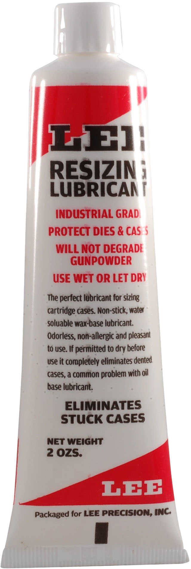 Lee 2 Ounce Tube Resizing Lubricant Md: 90006