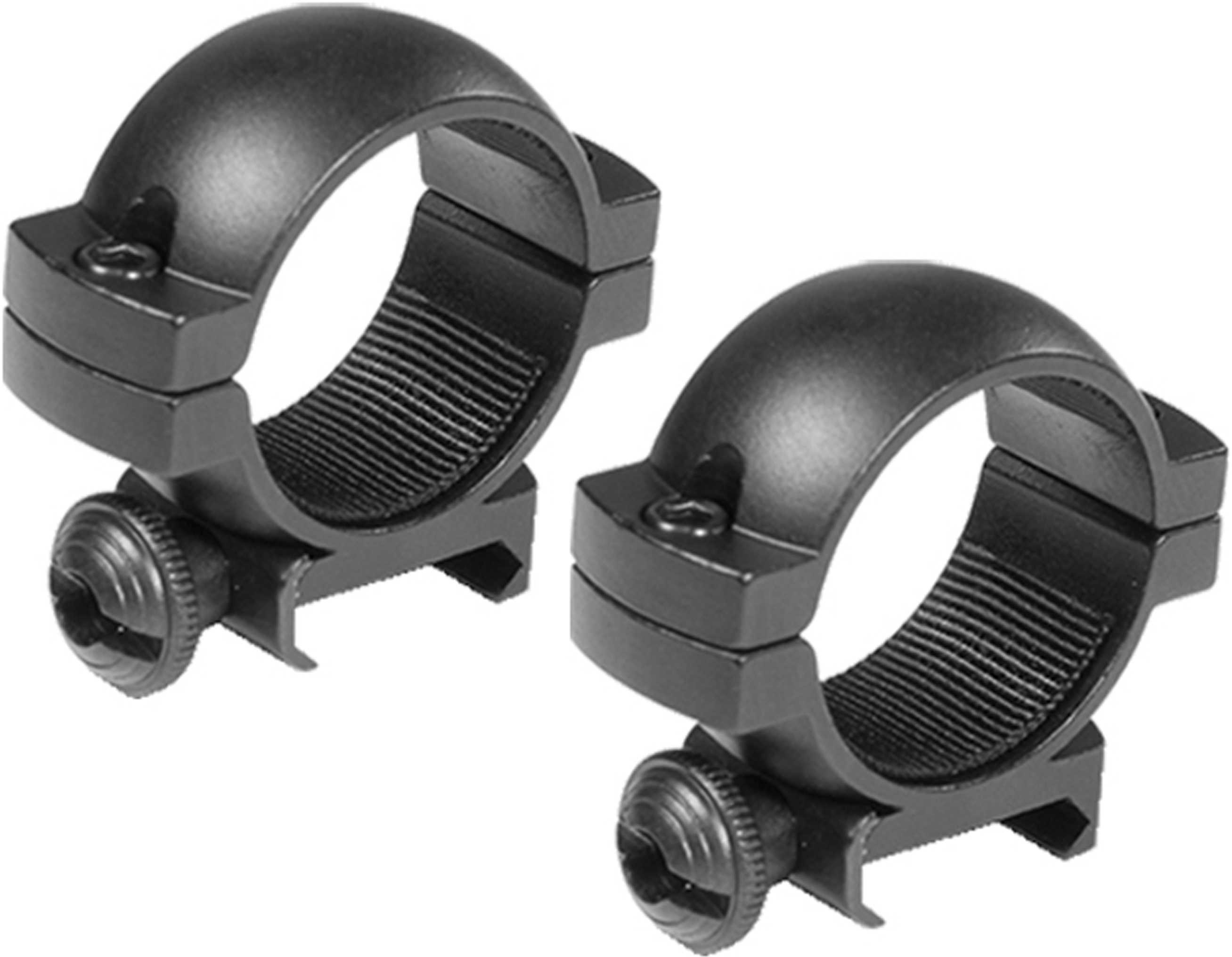 Barska Optics 1" Medium Scope Rings With Black Matte Finish Md: Ai10334