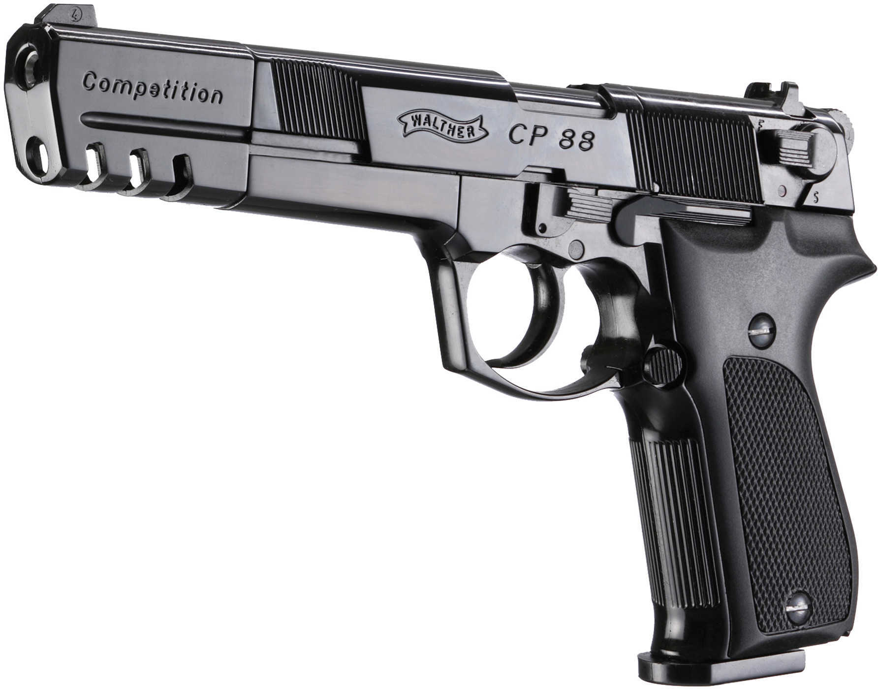 Umarex Walther Black CP88 .177 Caliber Semi-Automatic Co2 Pistol With 6" Barrel Md: 2252054