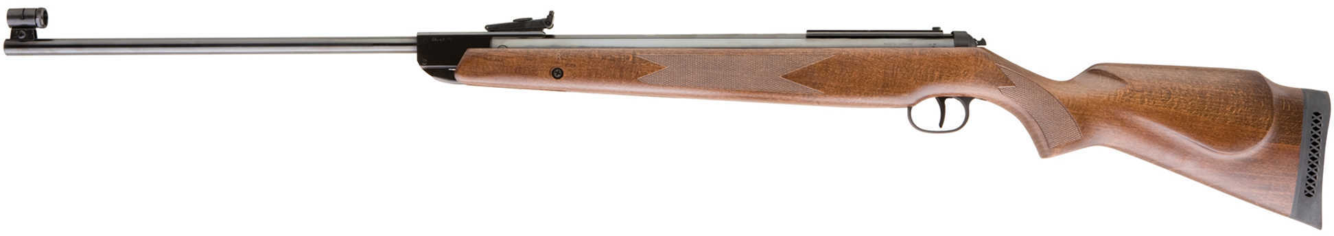 Umarex M350 .22 Caliber Air Rifle With Blued Barrel & Hardwood Stock Airgun Md: 2166150