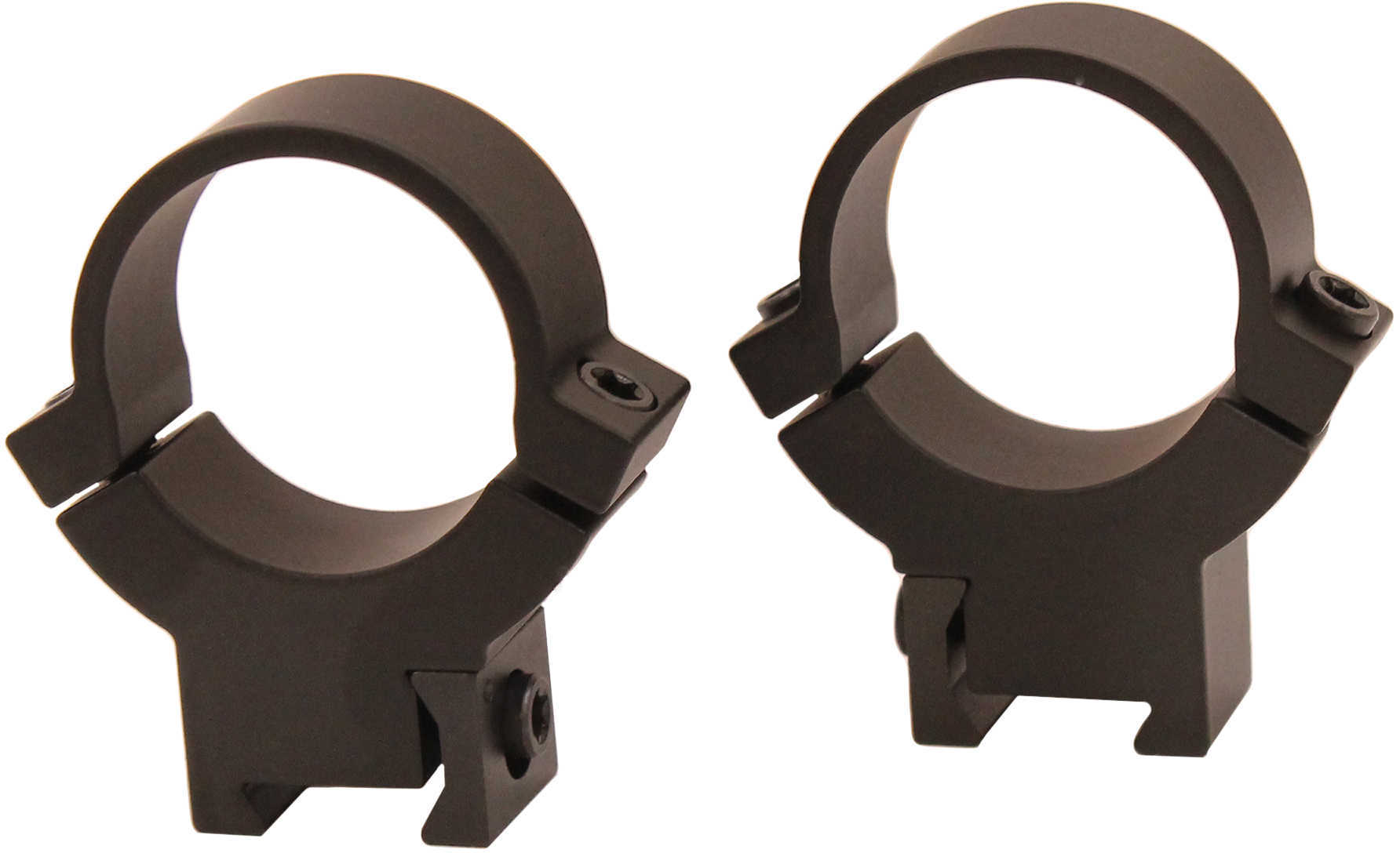 Warne 22 Caliber High Scope Rings With Matte Black Finish Md: 722M