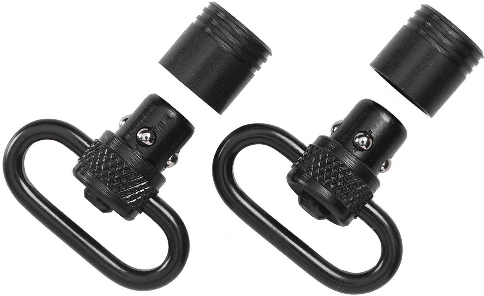 Uncle Mikes 1" Quick Detach Push Button Sling Swivels Md: 10112