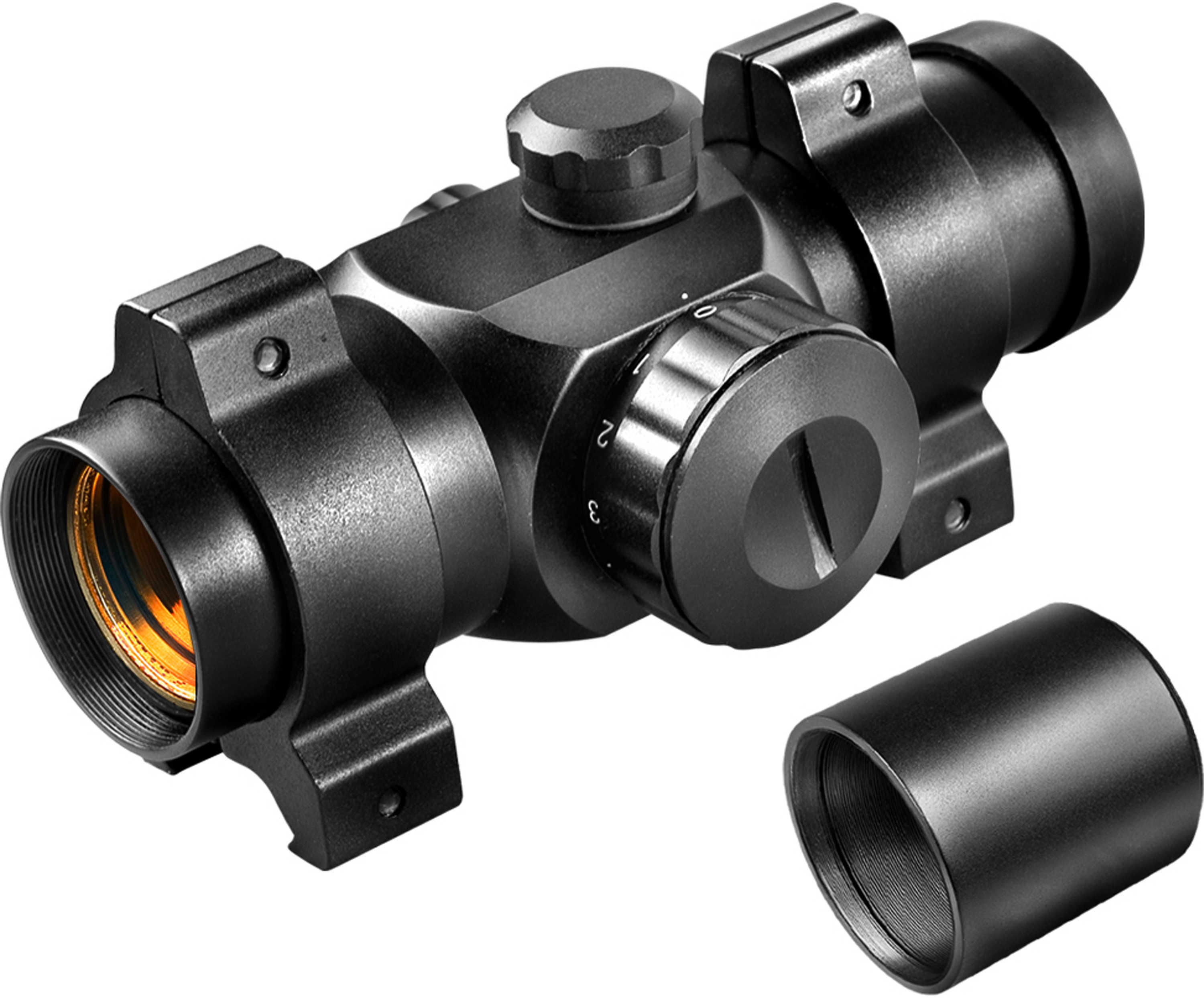 Barska Optics 1X25MM Red Dot Scope W/Weaver Rings Md: AC10326