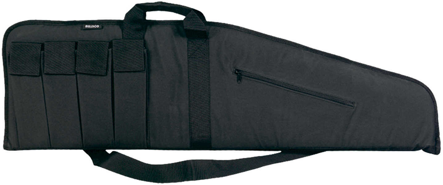 Bulldog BD420 Floating Extreme Tactical Rifle Case 45" 4 Mag Pockets Nylon Blk