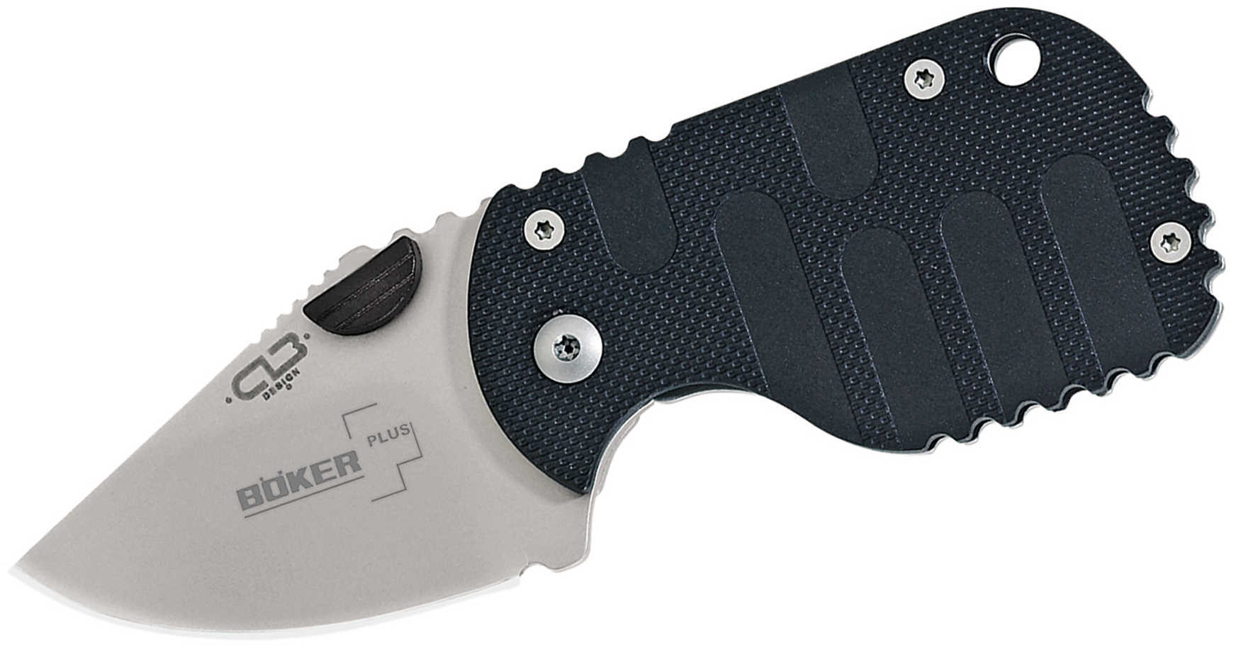 Boker Folding Knife With Clip Point Blade & Plain Edge Md: Bo589