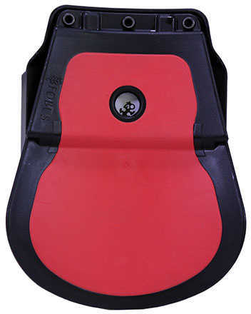 Fobus 4500NDP Double with Paddle Fits 1911 45 ACP Single Stack Plastic Black
