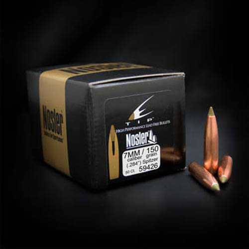 Nosler 7MM Cal. 150 Grain E Tip Spitzer 50/Box Md: 59426 Bullets