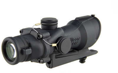 Trijicon 100106 ACOG 4x 32mm Obj 36.8 ft @ 100 yds FOV Black Matte Finish Illuminated Red Crosshair 308 Ballistic