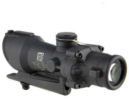Trijicon 100106 ACOG 4x 32mm Obj 36.8 ft @ 100 yds FOV Black Matte Finish Illuminated Red Crosshair 308 Ballistic