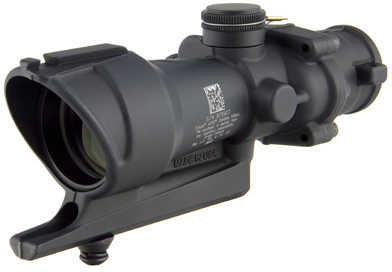 Trijicon 100106 ACOG 4x 32mm Obj 36.8 ft @ 100 yds FOV Black Matte Finish Illuminated Red Crosshair 308 Ballistic
