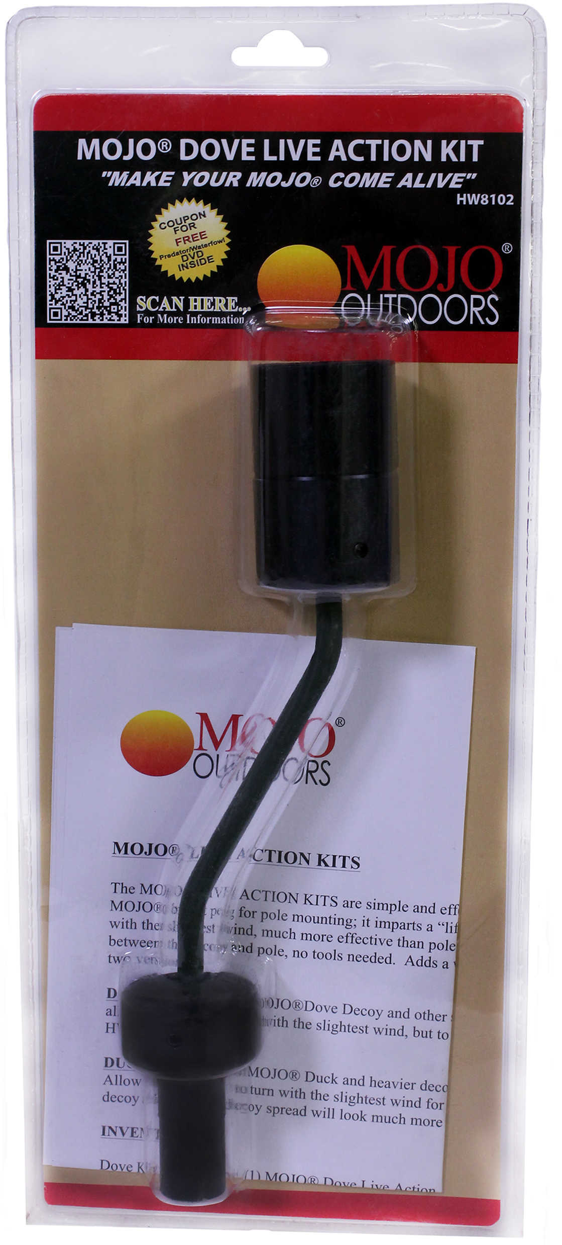 Mojo Live Action Kit For Most Products With Built In Peg Md: HW8102