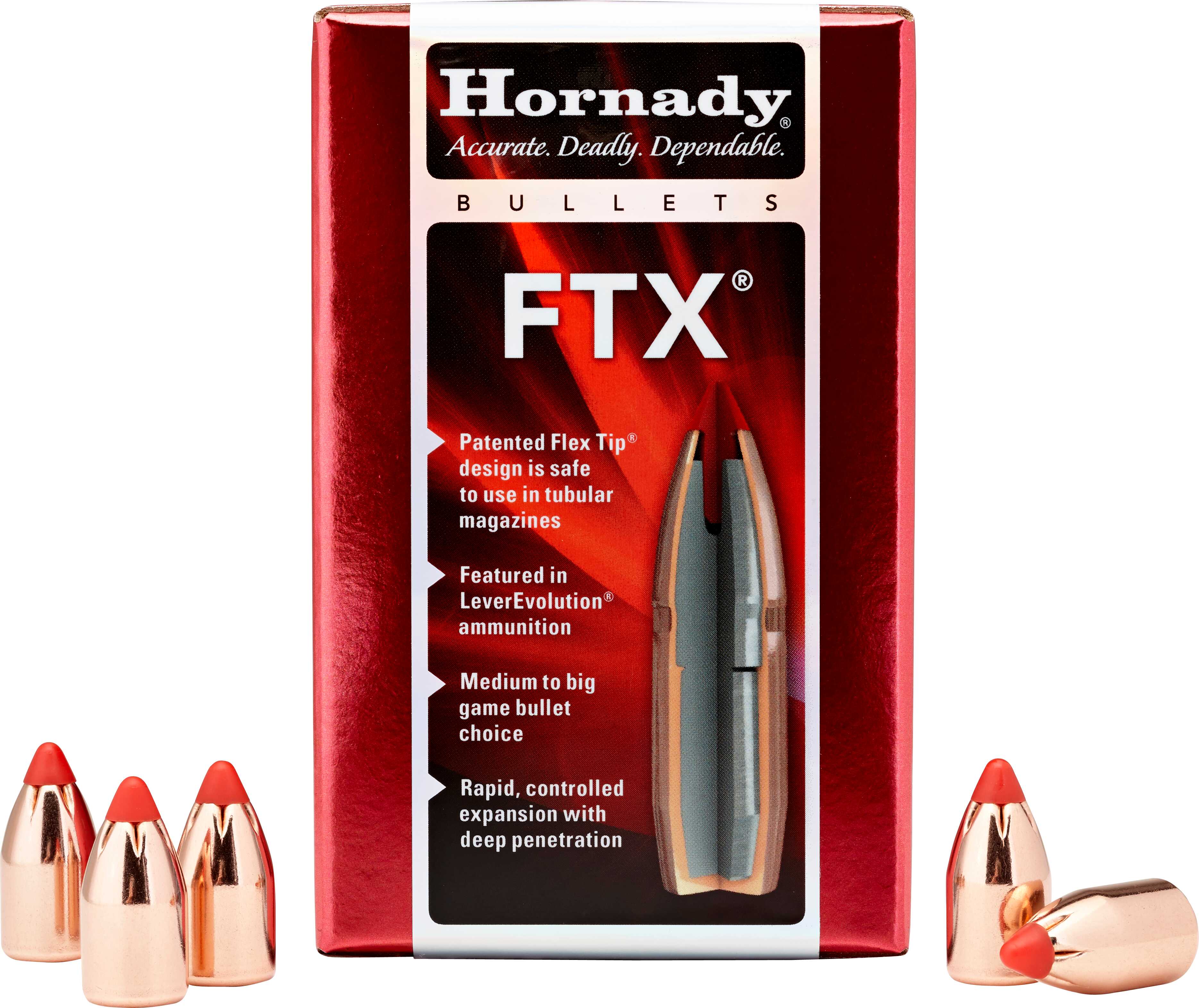Hornady .430 Cal. 265 Grain FlexTip Expanding Bullets 50 Per Box Md: 4305