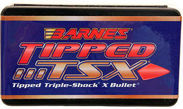 Barnes .243 Caliber 80 Grain Tipped Triple Shock Boattail X Bullet 50/Box Md: 24338