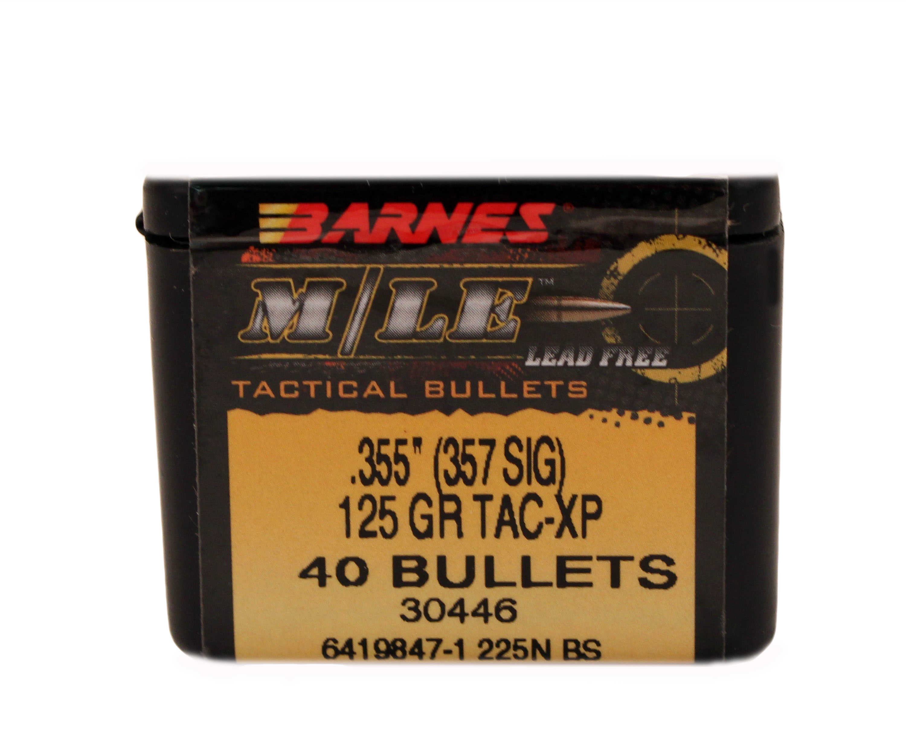 Barnes 357 Sig .355 Diameter 125 Grain TAC-XP 40 Count