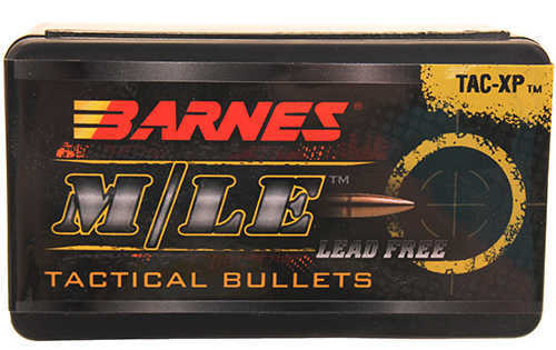 Barnes 45 ACP .451 Diameter 185 Grain Tactical Pistol X Bullet 40 Per Box Md: 45108