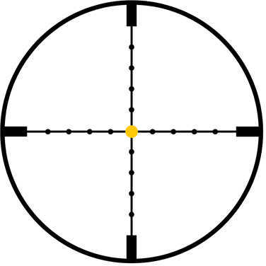 Trijicon 200042 AccuPoint 5-20x 50mm Obj 19.10-5.10 ft @ 100 yds FOV 30mm Tube Black Finish Illuminated Mil-Dot Crosshai