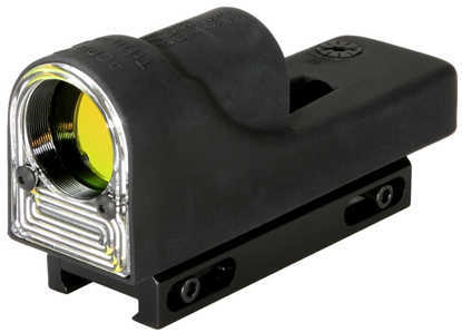 Trijicon 800023 Reflex with Weaver Mount 1x 24mm Obj 12.9 MOA Dual Illuminated Amber Triangle Black Self-Illumination