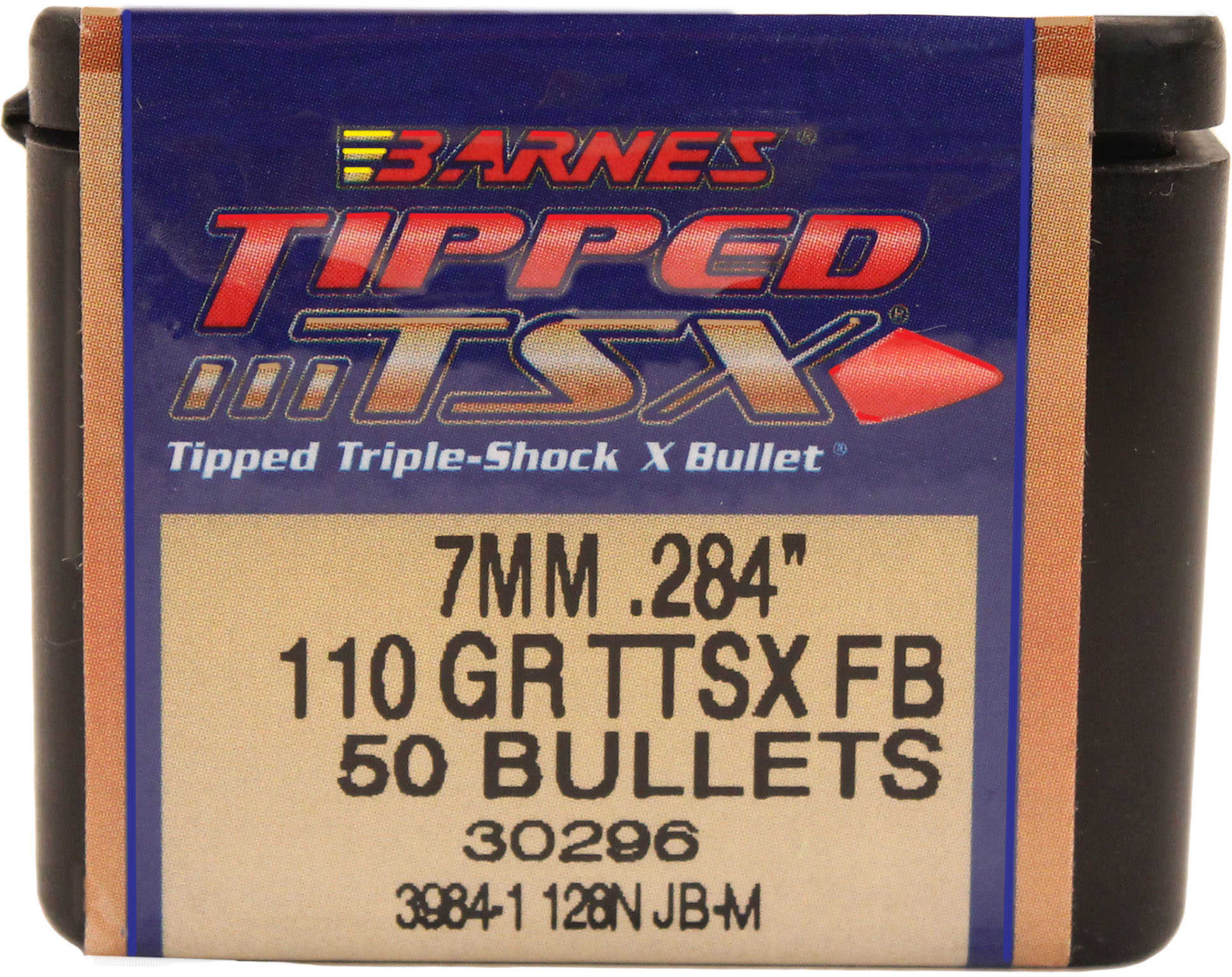Barnes 284 Tipped Triple Shock X Bullets 110 Grains Per 50 Md: 28470