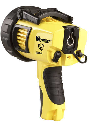 Streamlight 44900 WayPoint LED Spotlight 20/210 Lumens C Alk (4)/12V DC Yellow