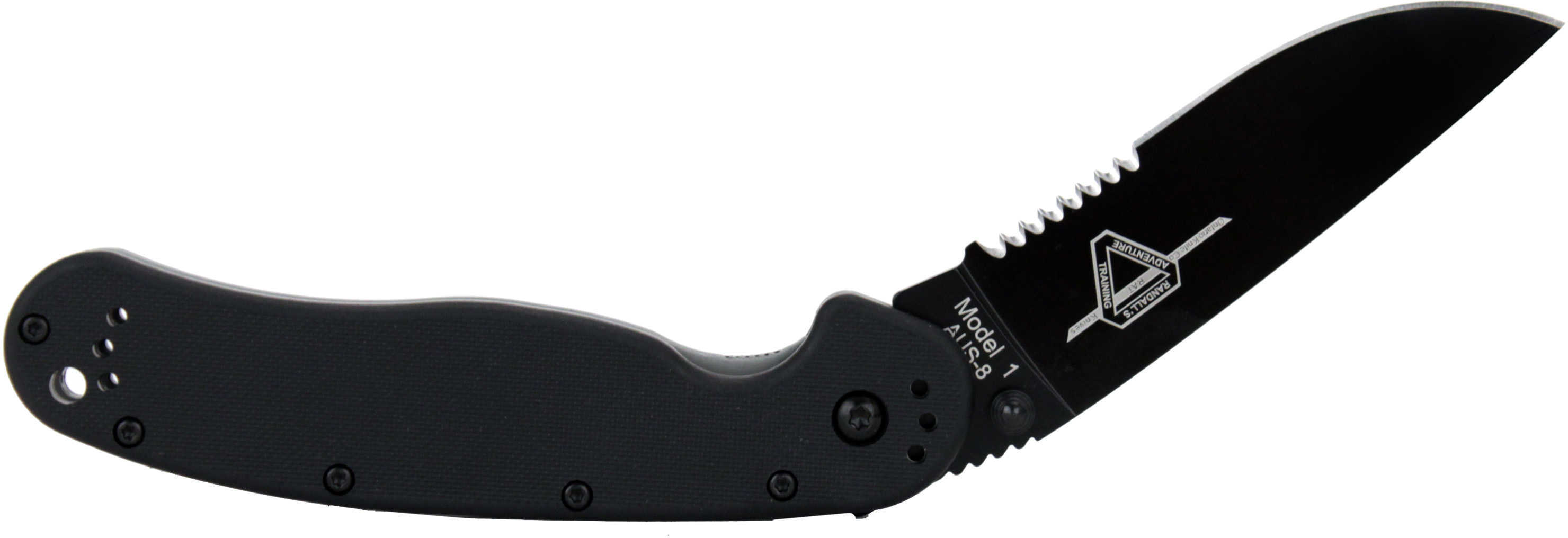 Queen 8847 Model 1 Rat Folder AUS-8 Drop Point Blade Nylon