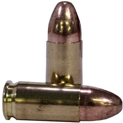 9mm Luger 124 Grain Full Metal Jacket 50 Rounds Federal Ammunition