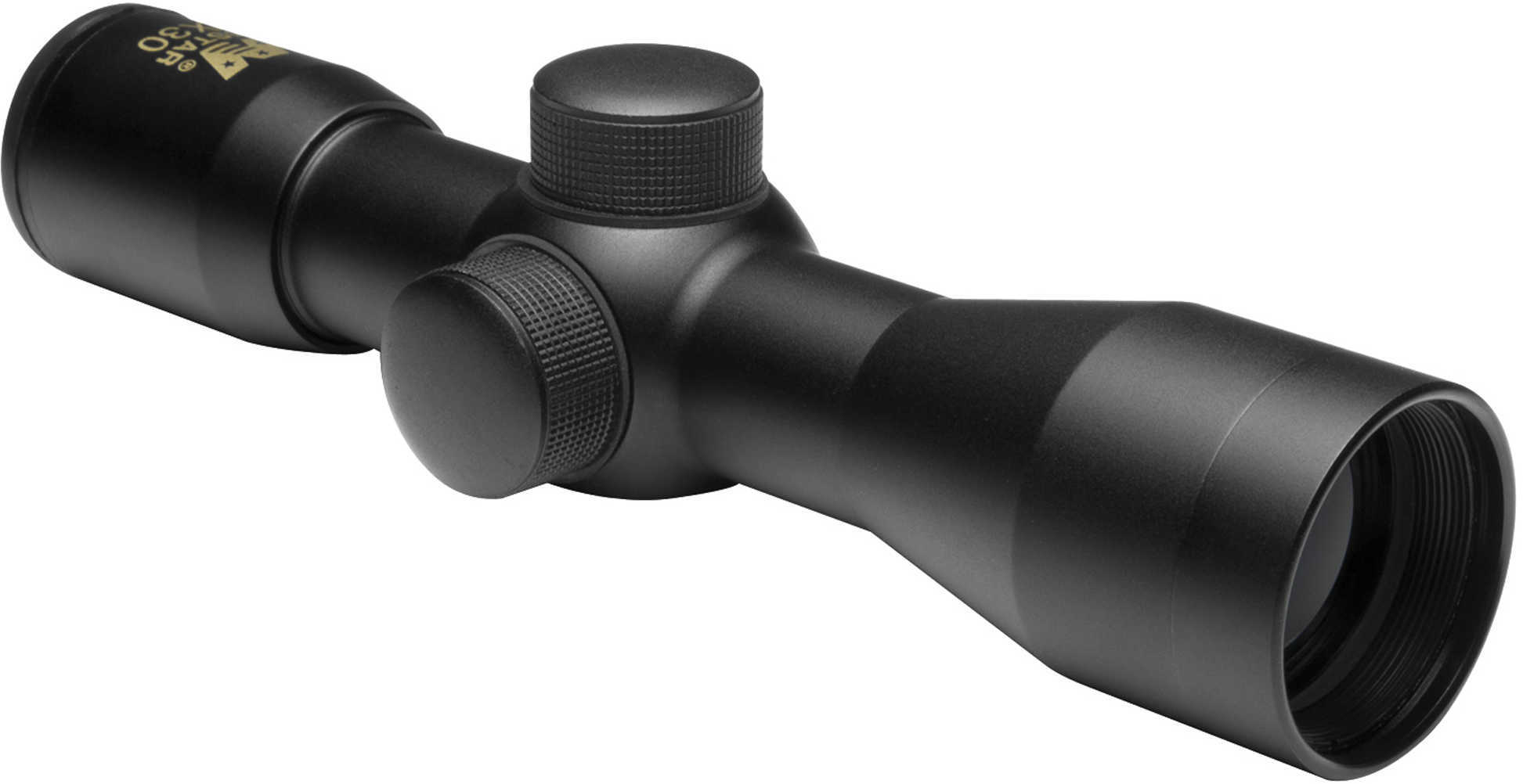 NCStar SC430B Tactical 4x 30mm Obj 26.2 ft @ 100 yds FOV 1" Tube Black Finish P4 Sniper