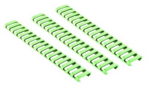 Ergo 18 Slot Ladder Low Pro Rail Covers 3Pk ZGRN