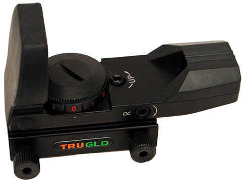 Truglo TG8370B Open 1x 34mm Obj 5 MOA Red, Green Dot Black Matte CR2032 Lithium