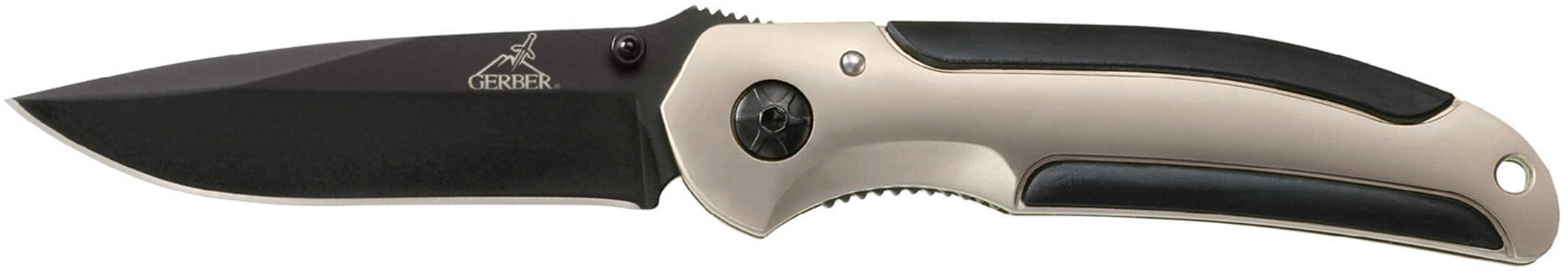 Gerber Folding Knife With Plain Edge Drop Point Blade Md: 05848