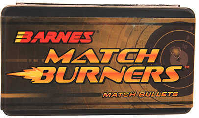 Barnes Bullets 30164 Match Burners 22 Caliber .224 85 GR Boat Tail 100 Box