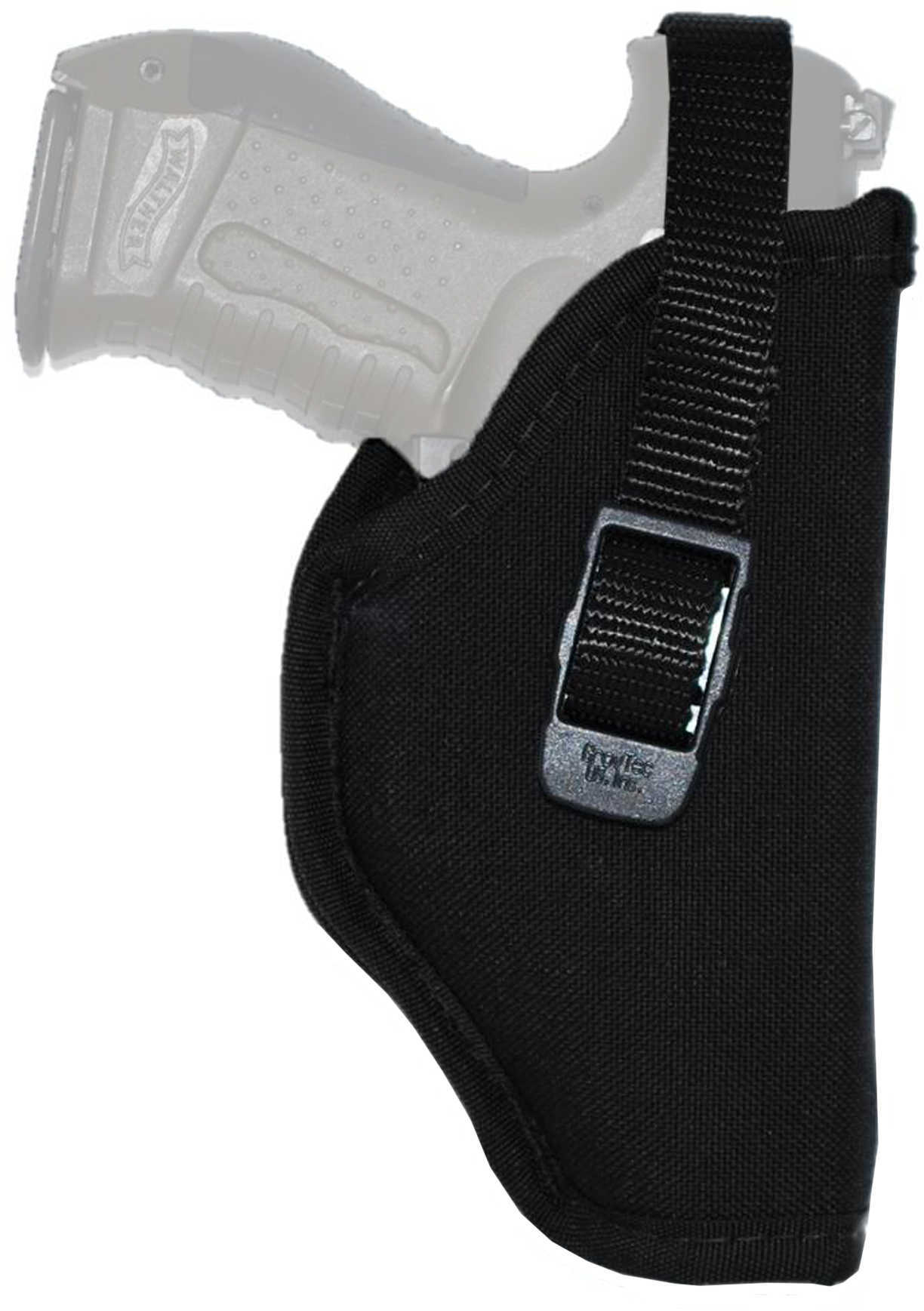 Grovtec US Inc GTHL14712R Hip Holster Right Hand 12 Black Nylon