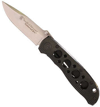 Smith & Wesson Knives Ck105Bk Extreme Ops Folder 400 Stainless Straight Edge