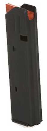 DURAMAG SS Magazine 9MM Colt Pattern 20 Rounds Fits AR Rifles Orange AGF Anti-tilt Follower Stainless Steel Blac