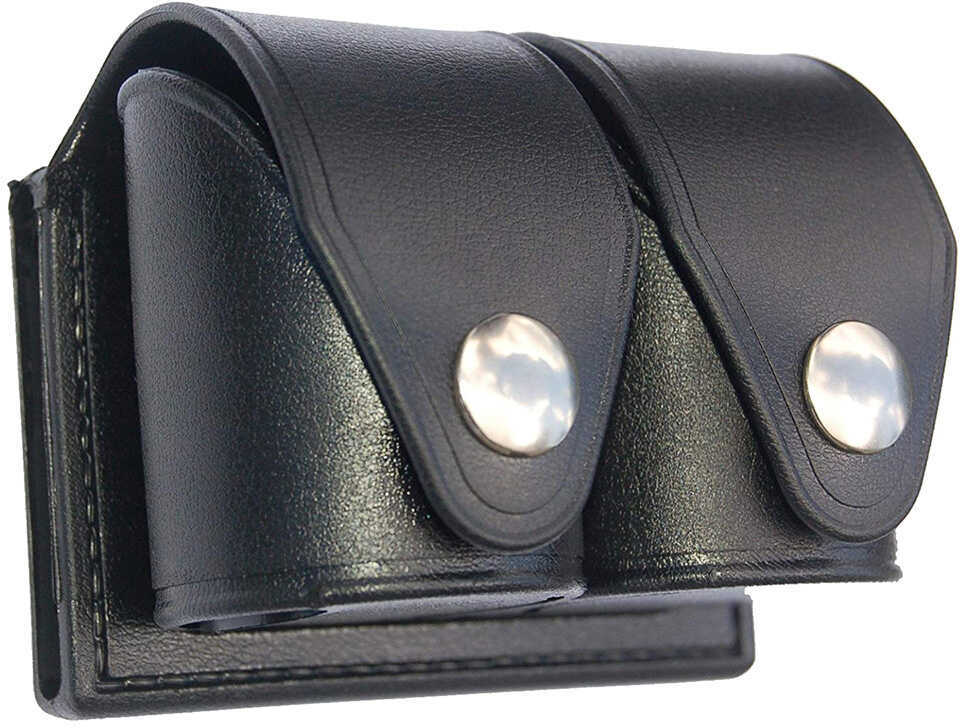 HKS 203LB Double Speedloader Cases Fits 38 Special/357 Mag/44 Mag/41 Mag/45 Auto Rim/ 45 Colt Nylon Black