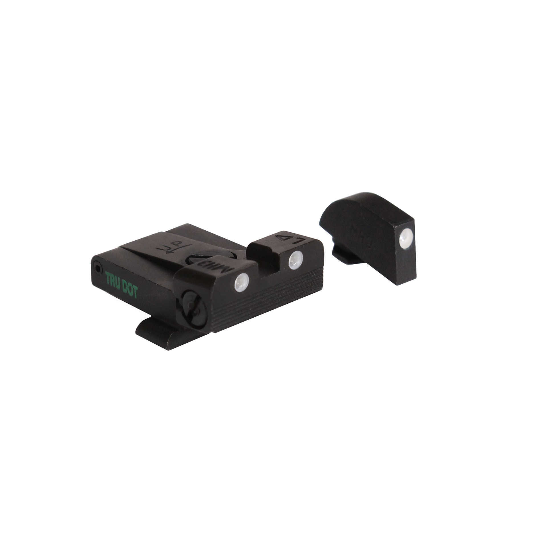 Meprolight ML20224 Tru-Dot Night Sight Set for Glock 17, 19-23 Adj Green/Black