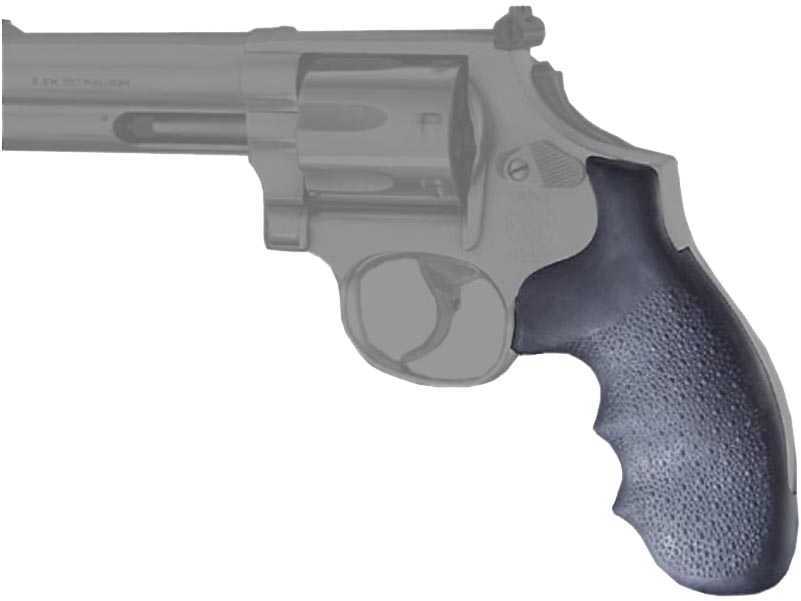 Hogue Finger Groove Grips For Smith & Wesson K/L Frame Round Butt Md: 19000