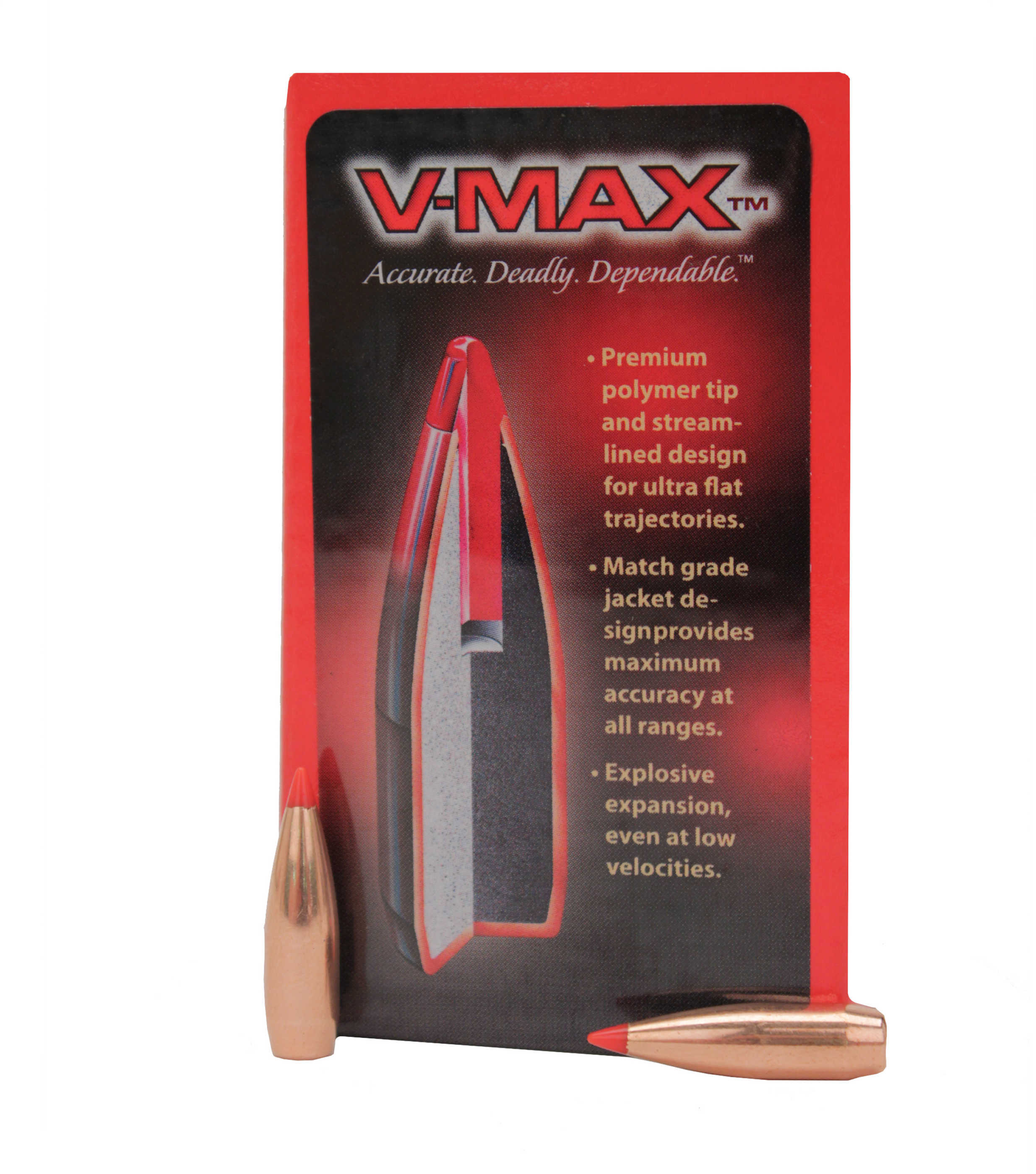 Hornady Rifle Bullet 6.5 MM Caliber 95 Grain V-Max 100/Box Md: 22601