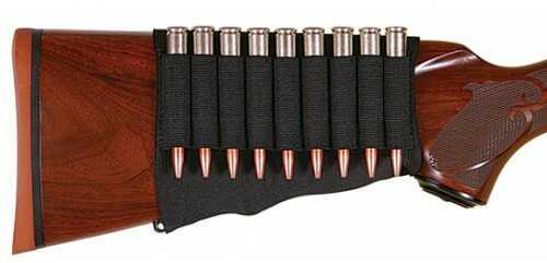 Allen Cases Buttstock Rifle Cartridge Holder Black