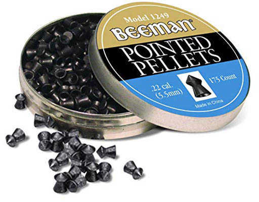 Beeman 1249 Pointed Pellets 22 Lead 175 Per Tin